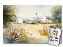 fototapeta-flizelina-pejzaz-wies-bialy-dom-ogrod-kwiaty-lato-300x210-klej