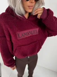 bluza-damska-lamanuel-puffy-bordowa