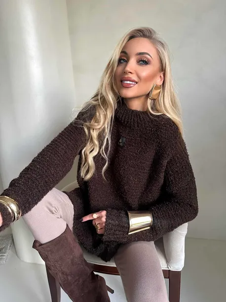sweter-golf-by-me-bucla-czekoladowy-rozmiar-uniwersalny