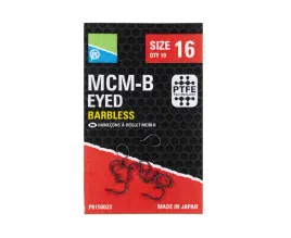 preston-haczyki-z-oczkiem-mcm-b-barbless-rozmiar-16