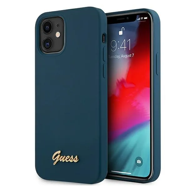 guess-metal-logo-script-iphone-12-pro-max-blue-kolor-niebieski