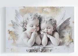 obraz-na-plotnie-canvas-portret-rzezba-aniol-cherubin-dziecko-sen-120x80