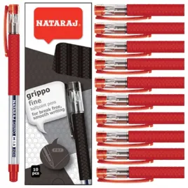 dlugopis-czerwony-biurowy-szkolny-nataraj-grippo-ball-pen-fine-10-sztuk
