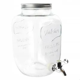 saveur-et-degustation-kv7169-fontaine-szklany-zbiornik-4l-15x15x255-cm