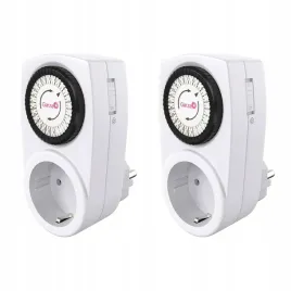 garza-zegar-sterujacy-analogowy-2szt-24h-3680w-16a-230v-bialy