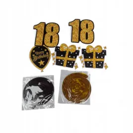 goldrock-dekoracje-wiszace-18-urodziny-zloto-czarne-spirale-i-serpentyny