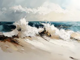 obraz-na-plotnie-canvas-pejzaz-marynistyczny-morze-woda-fale-sztorm-100x75