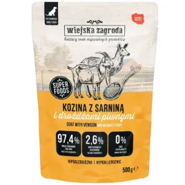 mokra-karma-dla-psa-wiejska-zagroda-kozina-z-sarnina-500-g-hipoalergiczna