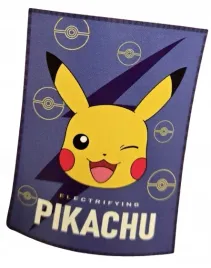 carbotex-flanelowy-koc-kocyk-dzieciecy-pokemon-pikachu-130x160-cm