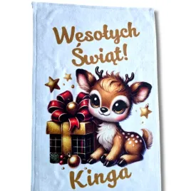 recznik-kuchenny-personalizowany-wesolych-swiat-imie-reczniczek-sciereczka