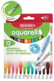 flamastry-akwarelowe-pisaki-mazaki-markery-wodne-fibracolor-aquarello-12kol
