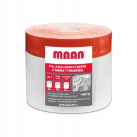 folia-malarska-faster-z-tasma-tynkarska-25-mm-x-110-cm-x-33-m-maan