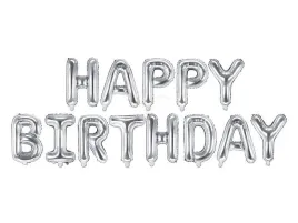 baner-napis-happy-birthday-balony-foliowe-literki-srebrne