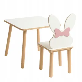 stolik-i-krzeselko-dla-dzieci-krolik-z-kokarda-50cm-zestaw-dla-dziewczynki