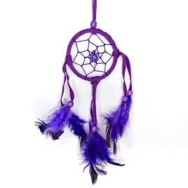 fioletowy-maly-lapacz-snow-do-samochodu-domu-sypialni-dreamcatcher-fiolet