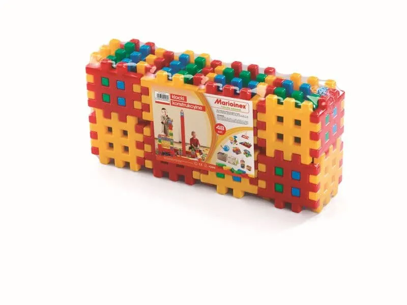 klocki-wafle-kostka-48-el-stan-nowy