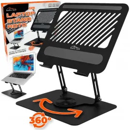 stolik-podstawka-obrotowa-360-media-tech-mt2662-czarna-ergonomiczna