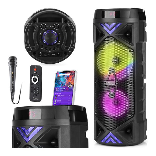 GŁOŚNIK FUNBOX PRO Media-Tech Bluetooth 5.0 EDR 50W radio pilot mikrofon