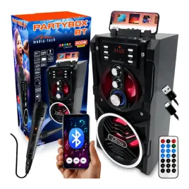 glosnik-partybox-media-tech-bt-800w-fm-mp3-led-karaoke-z-pilotem