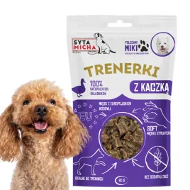 syta-micha-trenerki-z-kaczka-dla-psa-80g-ulubione-smaczki