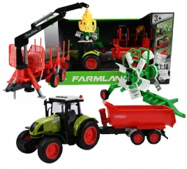 traktor-z-przyczepa-zuraw-lesny-hds-zgrabiarka-ciagnik-rolniczy-zestaw