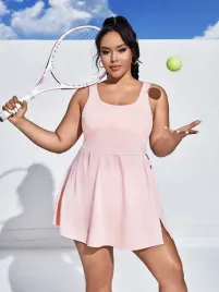 shein-rozowy-sportowy-komplet-sukienka-spodenki-gym-joga-tenis-4xl-27448