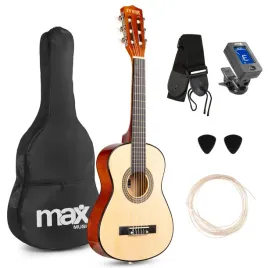 gitara-klasyczna-1-4-dla-dziecka-naturalna-soloart-max-akcesoria