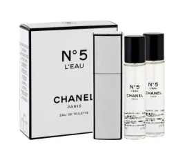 chanel-no-5-l-eau-woda-toaletowa-60ml-3x20ml-ozdobne-opakowanie