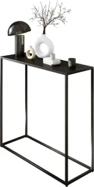 czarna-industrialna-konsola-do-garderoby-przedsionka-wiatrolapu-80x30-cm