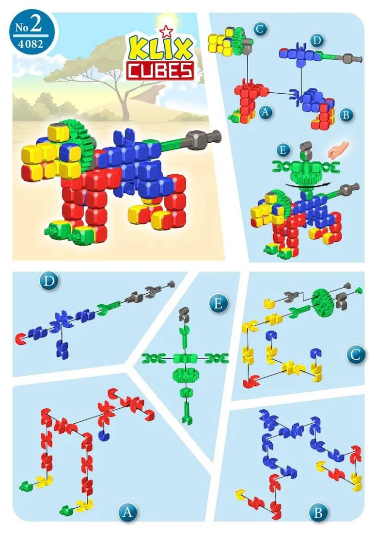 klix-cubes-150-el-klocki-konstrukcyjne