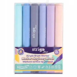 strigo-marker-akrylowy-brush-6kol-zestaw-4263