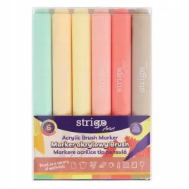 strigo-marker-akrylowy-brush-6kol-zestaw-4270