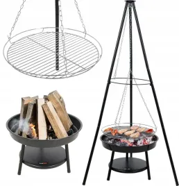 grill-weglowy-wiszacy-na-trojnogu-palenisko-lund-chromowany-ruszt-46cm