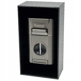zapalniczka-ronson-giant-gun-metal-4-jet-z-puncherem-i-obcinarka-cygar
