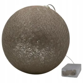 bombka-zawieszka-cotton-ball-lampka-led-16cm-ciemno-szara