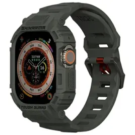 etui-i-pasek-2w1-skinarma-mecha-do-apple-watch-49mm-oliwkowe