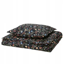 ikea-brudkrusbar-komplet-poscieli-150x200-50x60-wzor-kwiaty