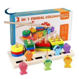 drewniany-zestaw-edukacyjny-2w1-sorter-ukladanka-dla-dzieci-na-prezent