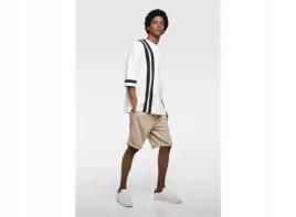 zara-bezowe-bawelniane-krotkie-spodenki-bermudy-xs-30710
