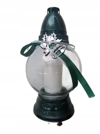 znicz-szklany-1071-nt2-dzwonek-bezbarwny-25cm-maxpol-z-wymiennym-wkladem