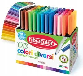 flamastry-pisaki-mazaki-markery-artystyczne-fibracolor-100-kol-duzy-zestaw