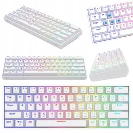 klawiatura-gamingowa-mechaniczna-biala-60percent-podswietlana-blue-outemu-hotswap