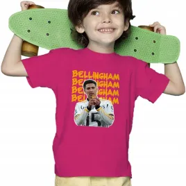 koszulka-dziecieca-bellingham-146cm-malinowa-dla-fana-kibica