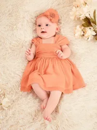 shein-pomaranczowa-sukienka-z-kokarda-bez-opaski-3-6m-38002
