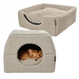 legowisko-bezowe-dla-psa-kota-budka-2w1-domek-48x48cm-m-poslanie-antyposliz