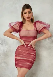 missguided-bezowo-bordowa-marszczona-sukienka-siateczkowa-xs-34499
