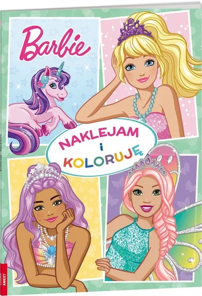 barbie-naklejam-i-koloruje