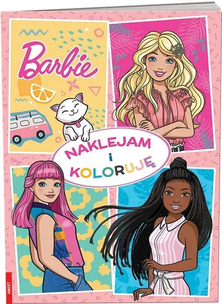 barbie-naklejam-i-koloruje