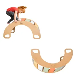 bujak-drewniany-sunny-pomaranczowo-zielony-bez-stolika