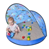 namiot-do-piaskownicy-shell-niebieski-stan-nowy